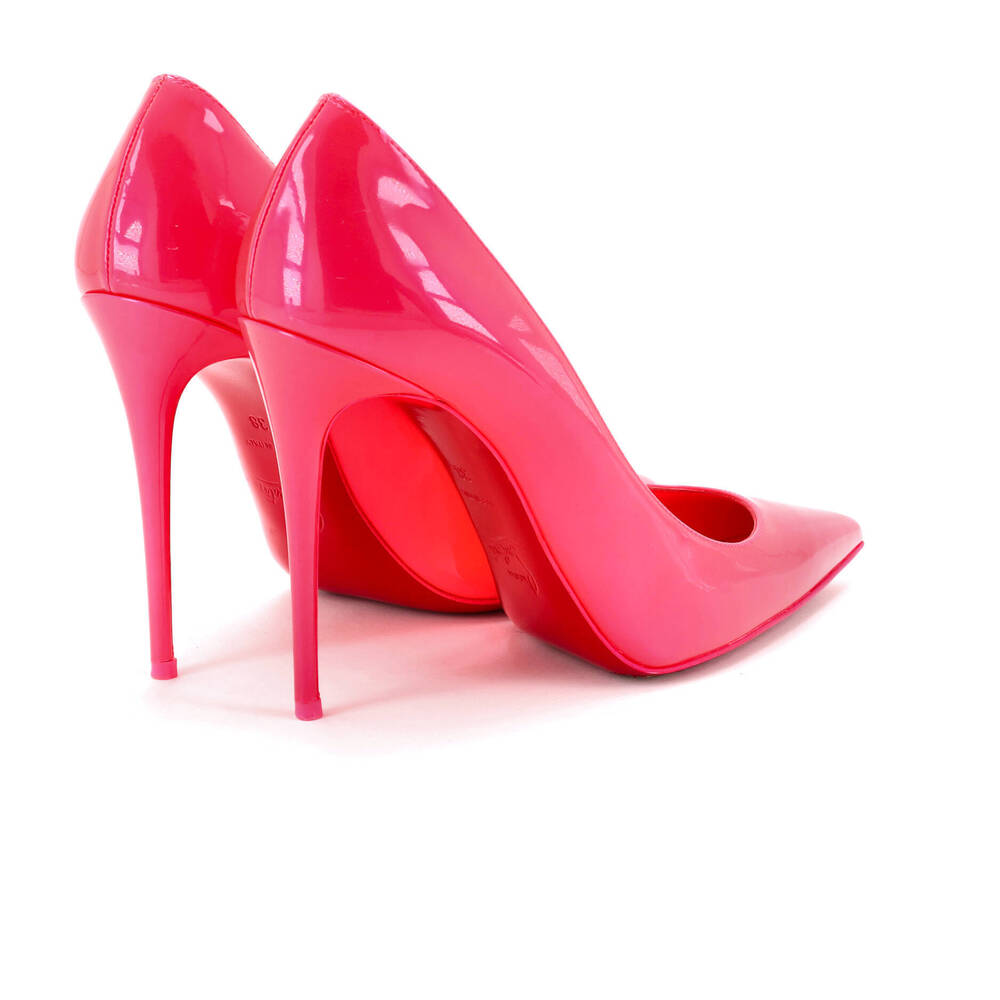 Christian Louboutin 100 Women's Kate Pumps Patent - Picture 3 of 6